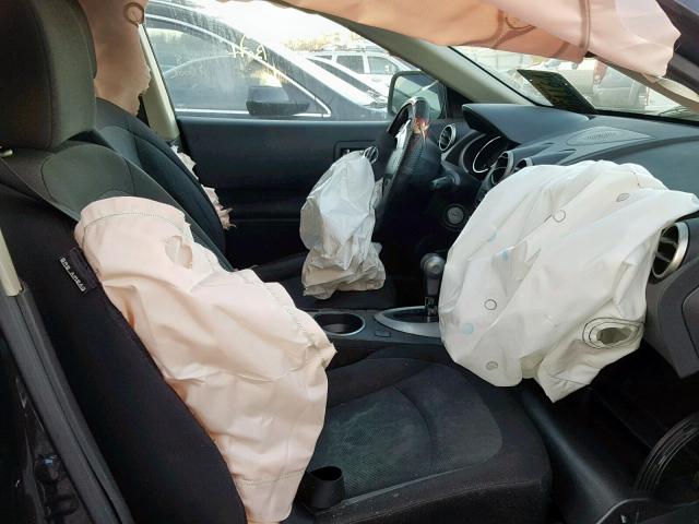 JN8AS5MV9DW619205 - 2013 NISSAN ROGUE S BLACK photo 5