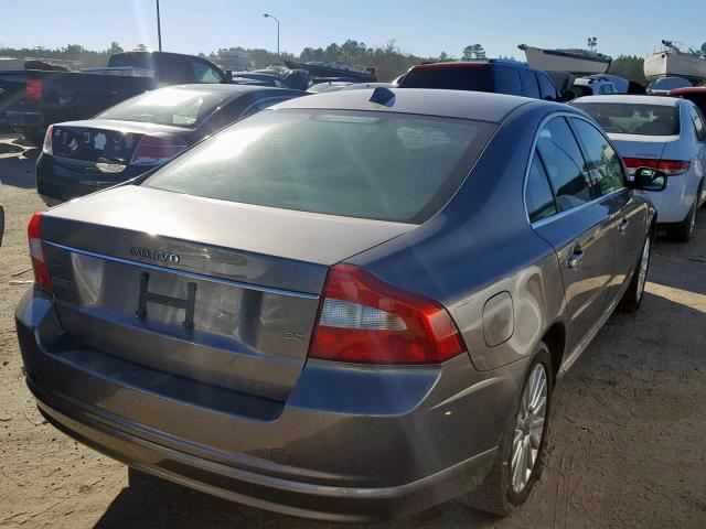 YV1AS982471020839 - 2007 VOLVO S80 3.2 GRAY photo 4