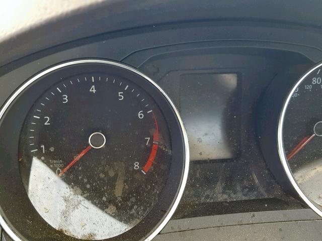 3VW2K7AJ4FM311775 - 2015 VOLKSWAGEN JETTA BASE RED photo 8