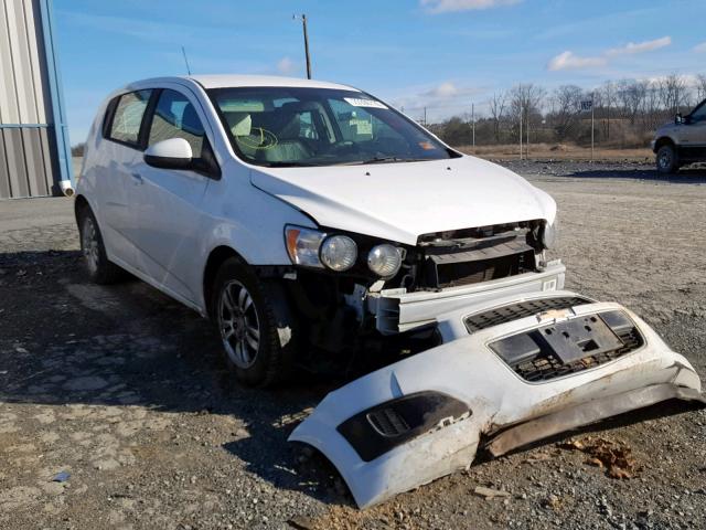 1G1JA6SH5C4142244 - 2012 CHEVROLET SONIC LS თეთრი ფოტო 1