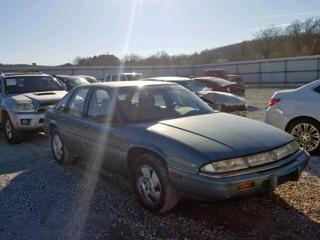 1G2WH54TXPF225073 - 1993 PONTIAC GRAND PRIX GREEN photo 1