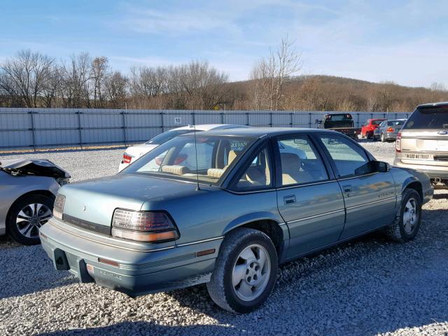 1G2WH54TXPF225073 - 1993 PONTIAC GRAND PRIX GREEN photo 4