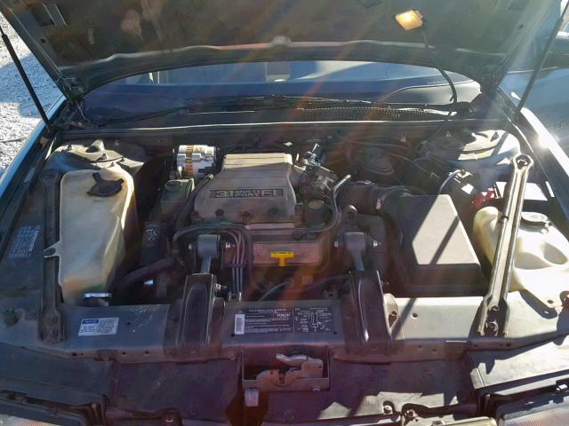 1G2WH54TXPF225073 - 1993 PONTIAC GRAND PRIX GREEN photo 7