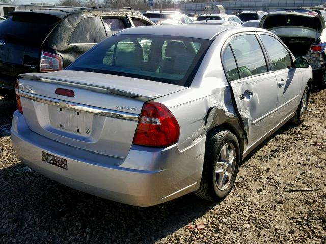 1G1ZT54885F153931 - 2005 CHEVROLET MALIBU LS ვერცხლისფერი ფოტო 4
