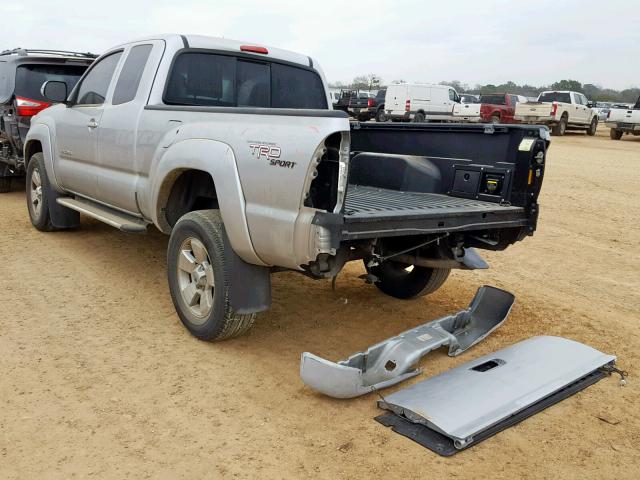 5TFTU4GN9DX038026 - 2013 TOYOTA TACOMA PRE SILVER photo 3