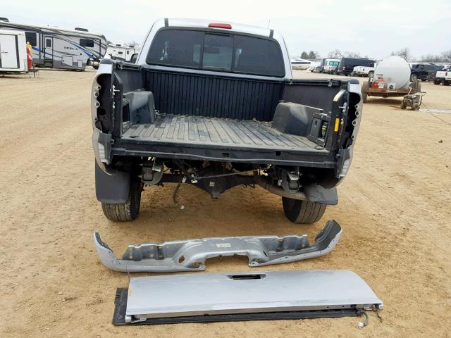 5TFTU4GN9DX038026 - 2013 TOYOTA TACOMA PRE SILVER photo 9