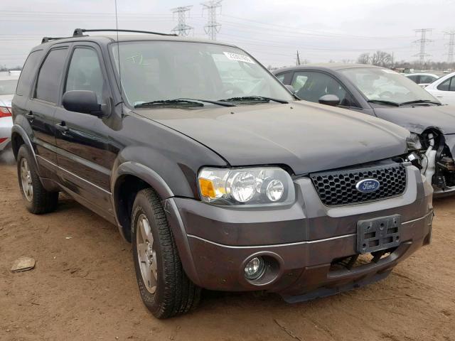 1FMCU93115KB05986 - 2005 FORD ESCAPE XLT BLACK photo 1