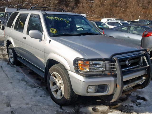 JN8DR09YX2W722029 - 2002 NISSAN PATHFINDER SILVER photo 1