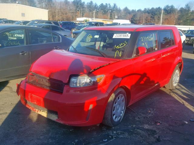 JTLKE50E791096966 - 2009 TOYOTA SCION XB Қызыл фото 2