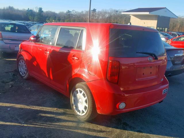 JTLKE50E791096966 - 2009 TOYOTA SCION XB Қызыл фото 3