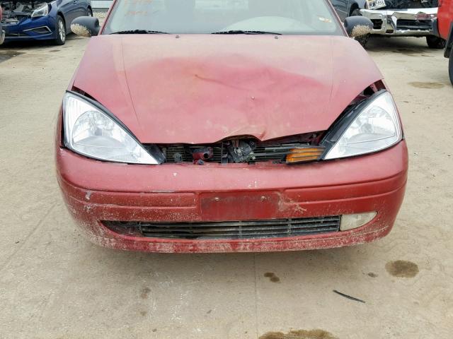 1FAFP38Z94W184423 - 2004 FORD FOCUS ZTS RED photo 9