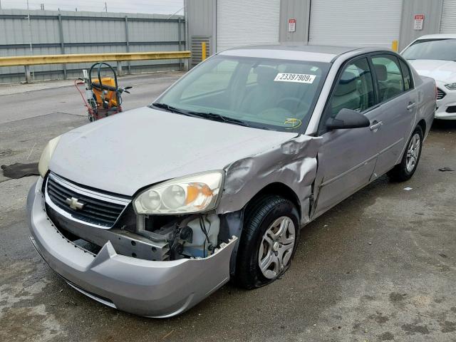 1G1ZS58F88F107807 - 2008 CHEVROLET MALIBU LS 银色 照片 2