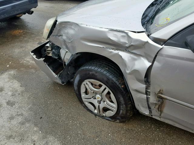 1G1ZS58F88F107807 - 2008 CHEVROLET MALIBU LS 银色 照片 9