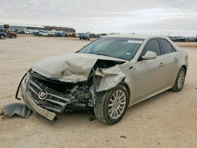 1G6DE5EY7B0115702 - 2011 CADILLAC CTS LUXURY BEIGE photo 2