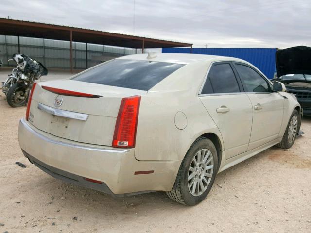 1G6DE5EY7B0115702 - 2011 CADILLAC CTS LUXURY BEIGE photo 4