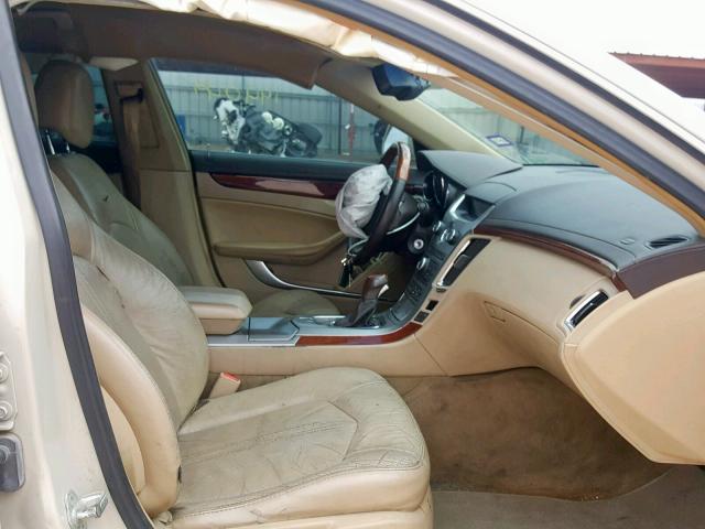 1G6DE5EY7B0115702 - 2011 CADILLAC CTS LUXURY BEIGE photo 5