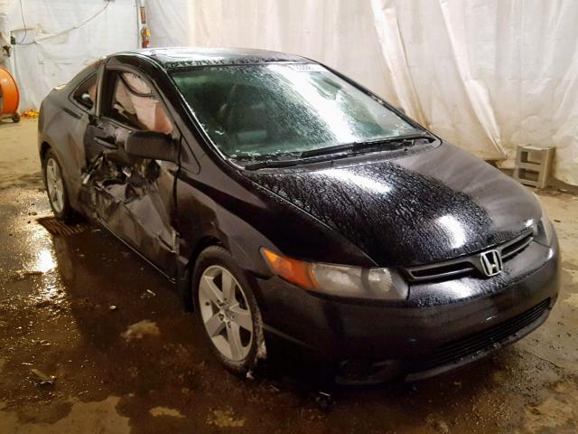 2HGFG11928H567070 - 2008 HONDA CIVIC EXL შავი ფოტო 1