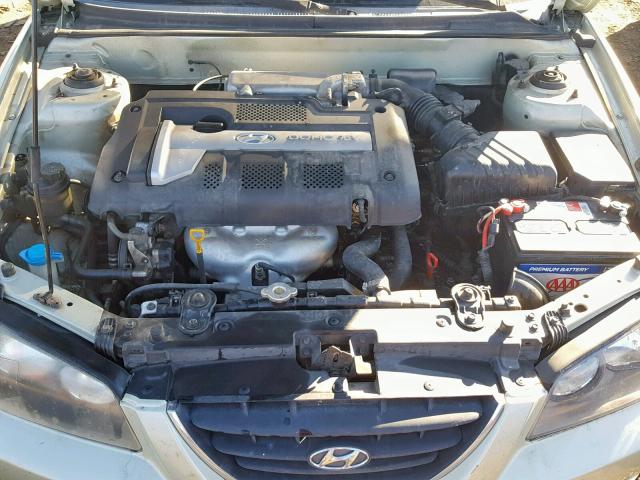 KMHDN46D64U768953 - 2004 HYUNDAI ELANTRA GREEN photo 7