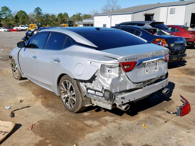 1N4AA6AP3HC414177 - 2017 NISSAN MAXIMA 3.5 SILVER photo 3