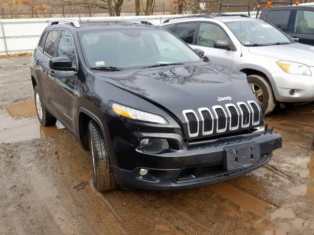 1C4PJMCS0FW666006 - 2015 JEEP CHEROKEE L BLACK photo 1