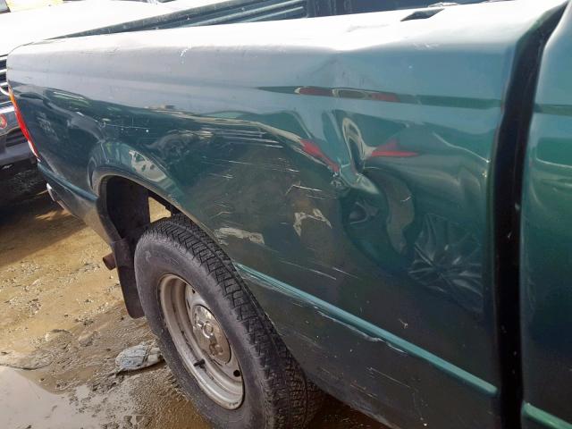 1FTYR10C9XUB53326 - 1999 FORD RANGER GREEN photo 9