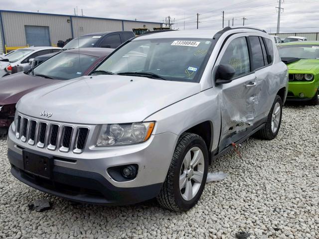 1J4NT1FA3BD216773 - 2011 JEEP COMPASS SP ვერცხლისფერი ფოტო 2