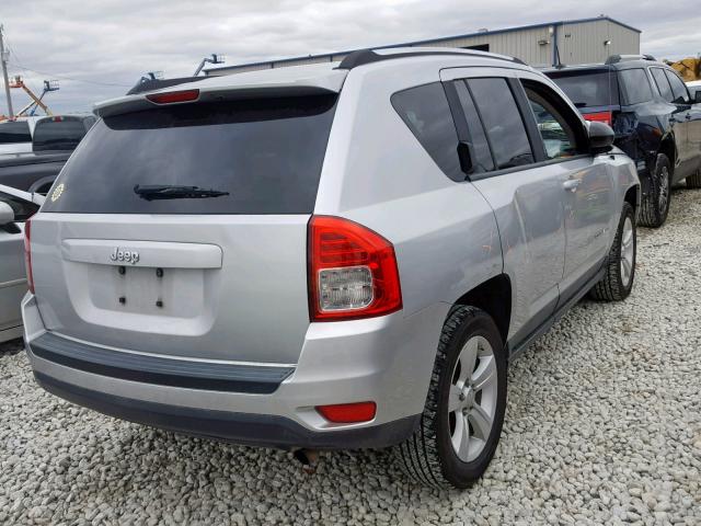 1J4NT1FA3BD216773 - 2011 JEEP COMPASS SP ვერცხლისფერი ფოტო 4