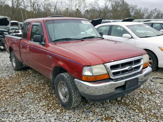 1FTYR14X7WPB59247 - 1998 FORD RANGER SUP RED photo 1