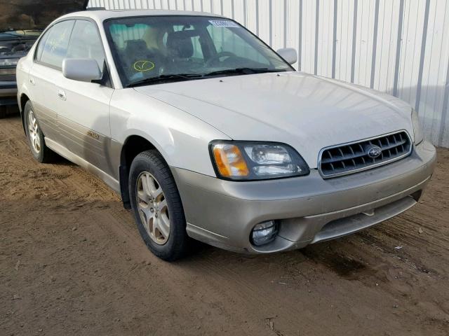 4S3BE686637208448 - 2003 SUBARU LEGACY OUT WHITE photo 1