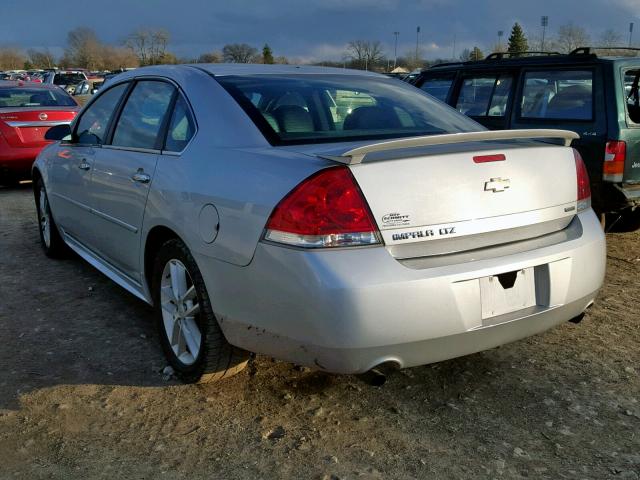 2G1WC5E31E1106902 - 2014 CHEVROLET IMPALA LIM SILVER photo 3