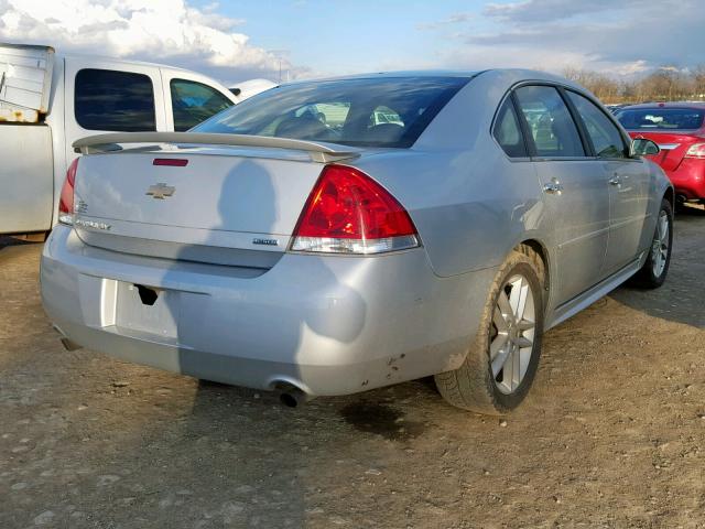 2G1WC5E31E1106902 - 2014 CHEVROLET IMPALA LIM SILVER photo 4