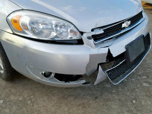 2G1WC5E31E1106902 - 2014 CHEVROLET IMPALA LIM SILVER photo 9