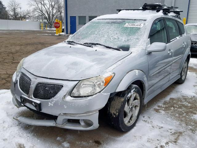 5Y2SL65826Z427072 - 2006 PONTIAC VIBE SILVER photo 2