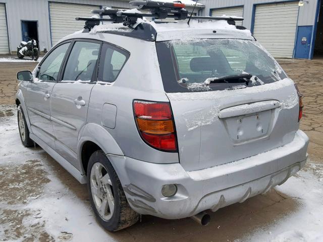 5Y2SL65826Z427072 - 2006 PONTIAC VIBE SILVER photo 3