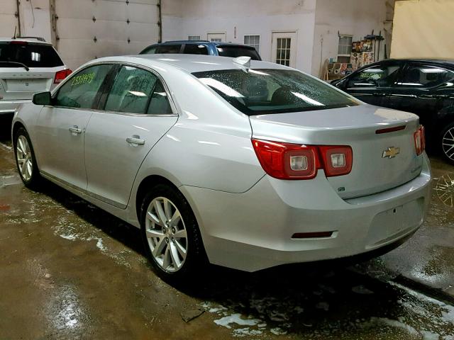 1G11F5SL3FF100003 - 2015 CHEVROLET MALIBU LTZ SILVER photo 3