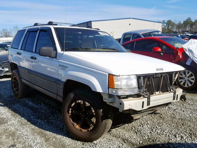 1J4GZ58S7SC642069 - 1995 JEEP GRAND CHER WHITE photo 1