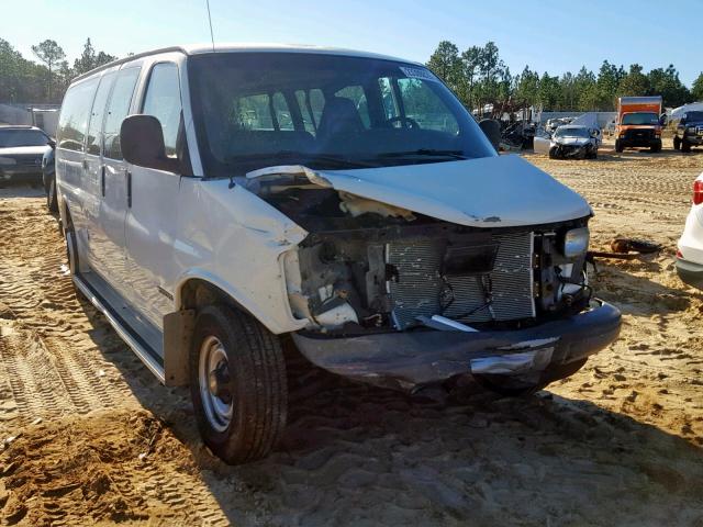 1GAHG39R4X1059681 - 1999 CHEVROLET EXPRESS G3 WHITE photo 1