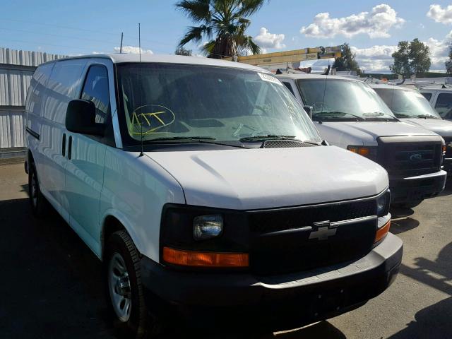 1GCSHAF46C1119686 - 2012 CHEVROLET EXPRESS G1 WHITE photo 1