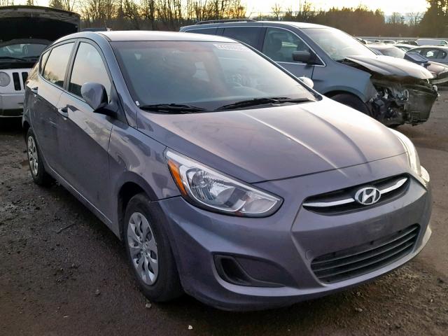 KMHCT5AE4HU343129 - 2017 HYUNDAI ACCENT SE GRAY photo 1