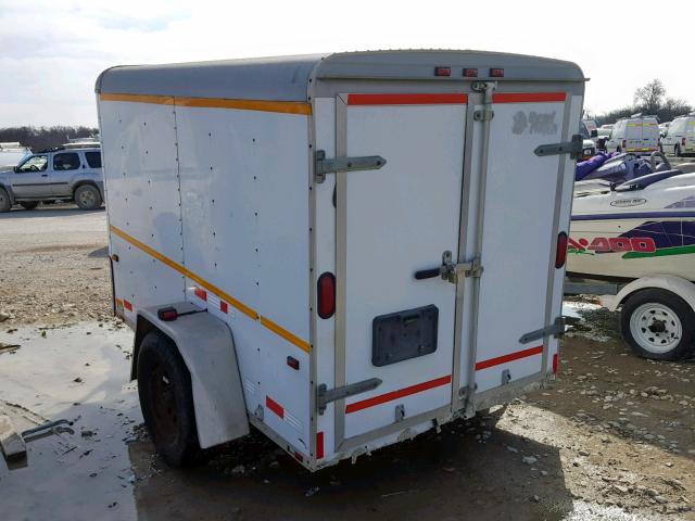 1W4200C1642051423 - 2004 WELLS CARGO TRAILER WHITE photo 3