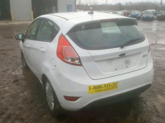 3FADP4TJ9FM179739 - 2015 FORD FIESTA S WHITE photo 3