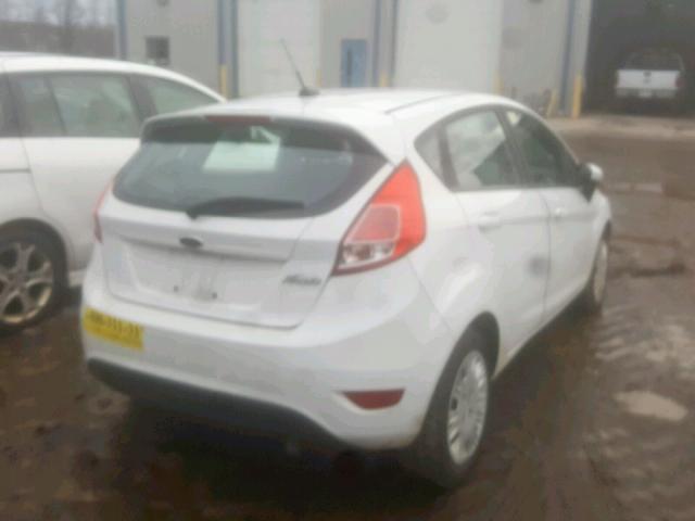 3FADP4TJ9FM179739 - 2015 FORD FIESTA S WHITE photo 4