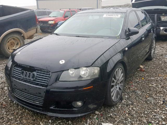 WAUNF78P78A082407 - 2008 AUDI A3 2.0 PRE BLACK photo 2