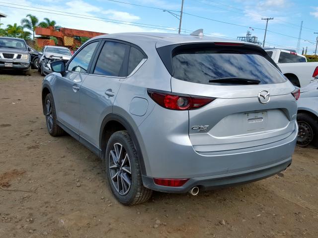 JM3KFBCM9J0341648 - 2018 MAZDA CX-5 TOURI SILVER photo 3