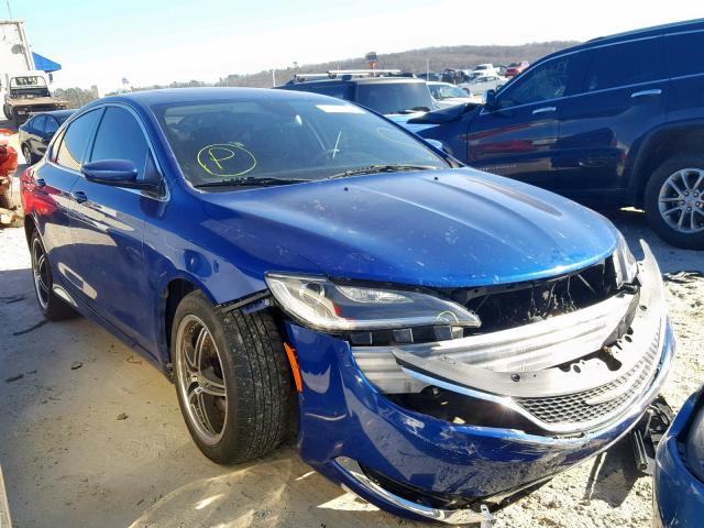 1C3CCCABXFN674419 - 2015 CHRYSLER 200 LIMITE BLUE photo 9