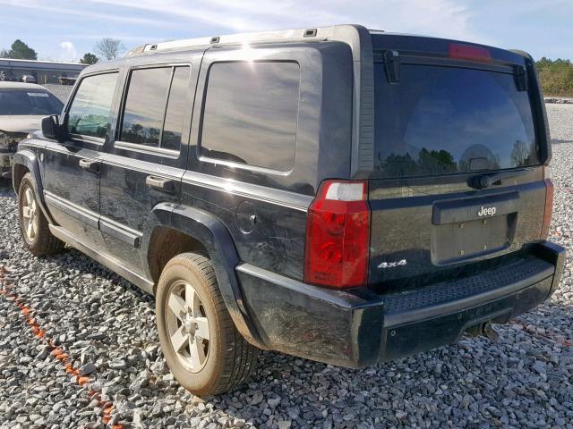 1J8HG48N36C231979 - 2006 JEEP COMMANDER შავი ფოტო 3