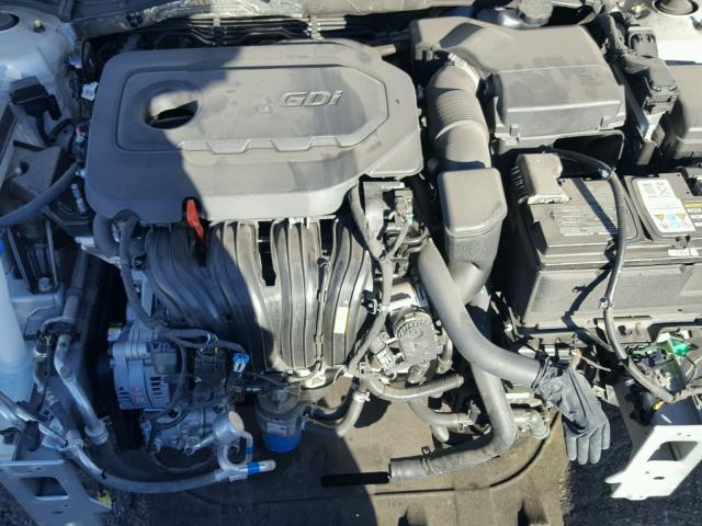 5NPE34AF0FH144327 - 2015 HYUNDAI SONATA SPO SILVER photo 7