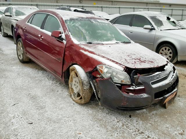 1G1ZJ57769F185372 - 2009 CHEVROLET MALIBU 2LT RED photo 1