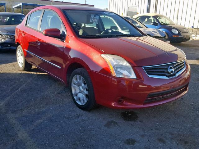 3N1AB6AP3CL747583 - 2012 NISSAN SENTRA 2.0 RED photo 1