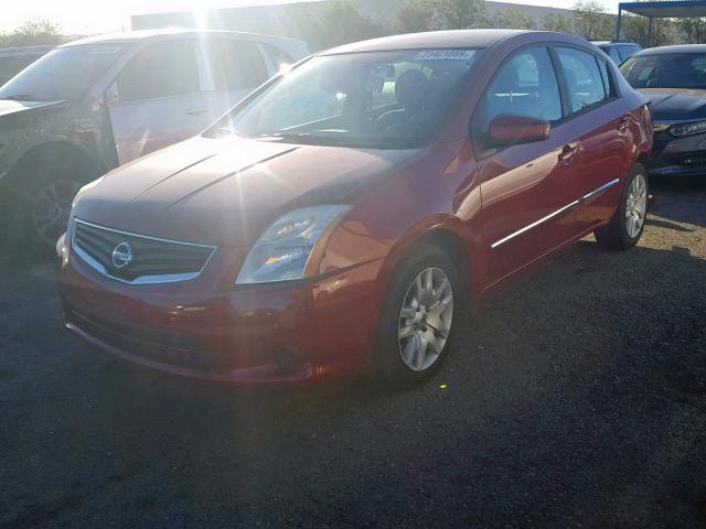 3N1AB6AP3CL747583 - 2012 NISSAN SENTRA 2.0 RED photo 2